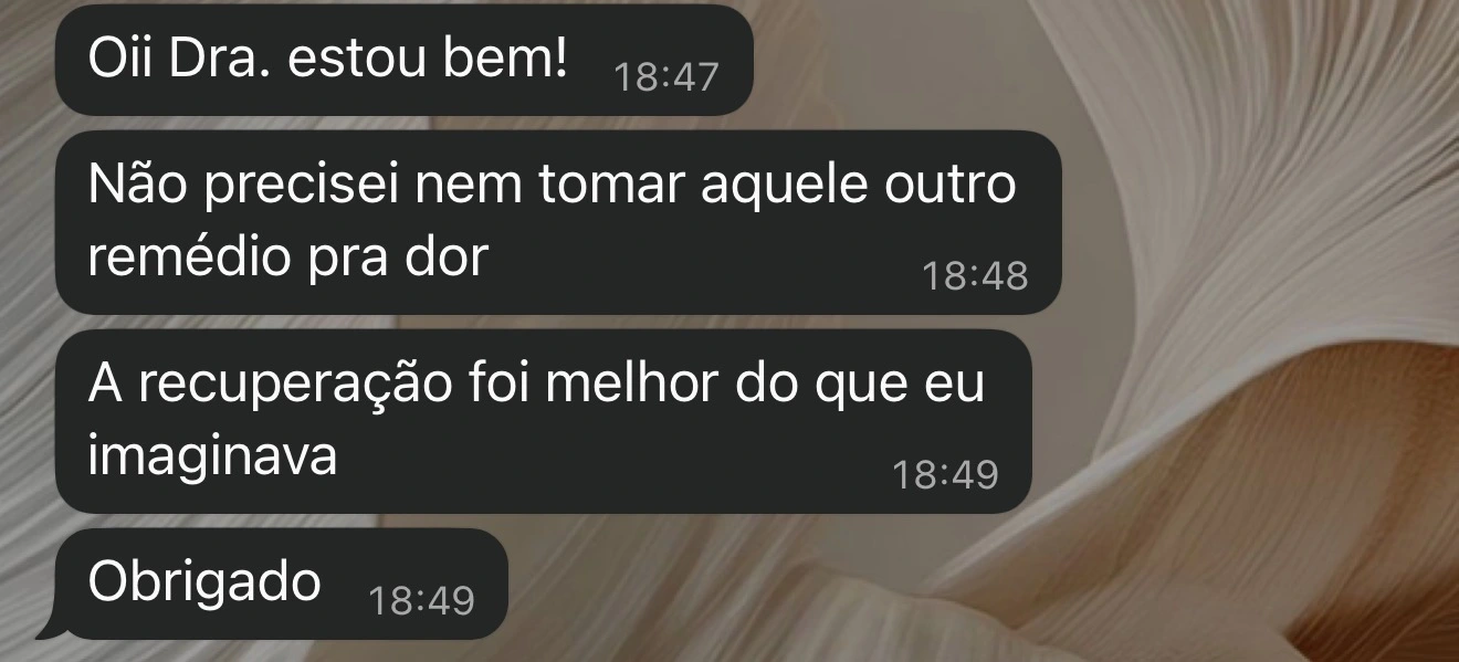 Avaliação real de paciente 4